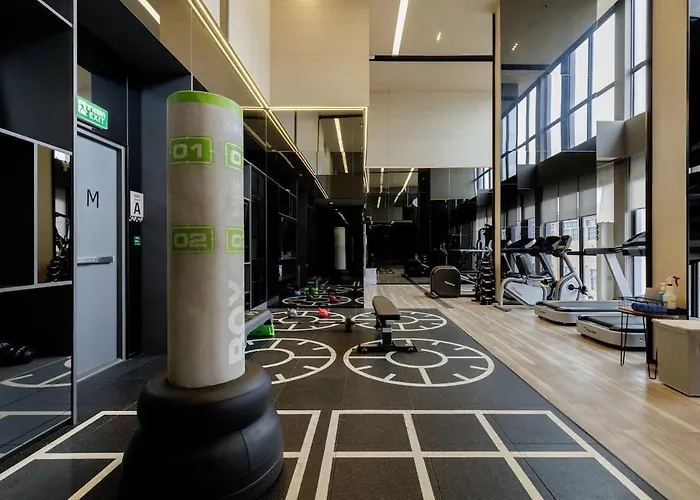 High Rise Luxury Loft-gym-pool-fast Wi-fi Apartment